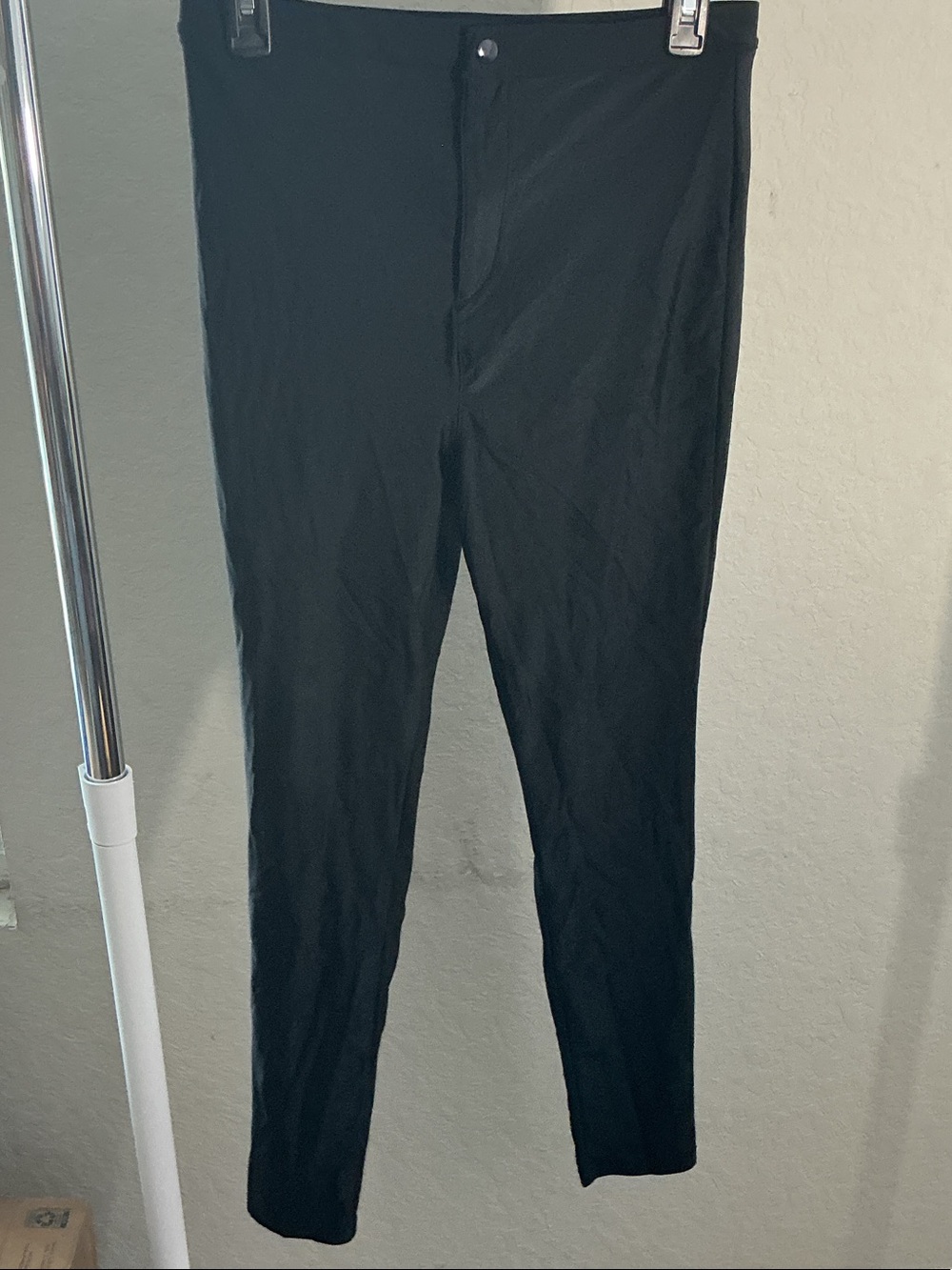 🖤 Forever 21 Black High Waist Stretch Pocket Legging Pants Large 🖤